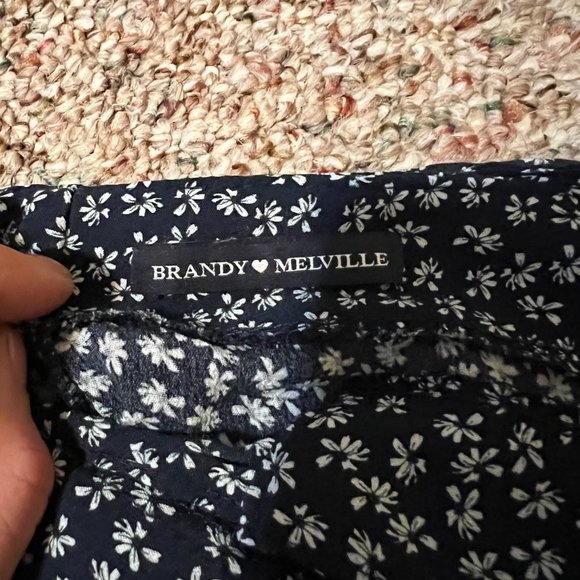 Brandy Melville Floral Wrap Skirt Small - Picture 3 of 4